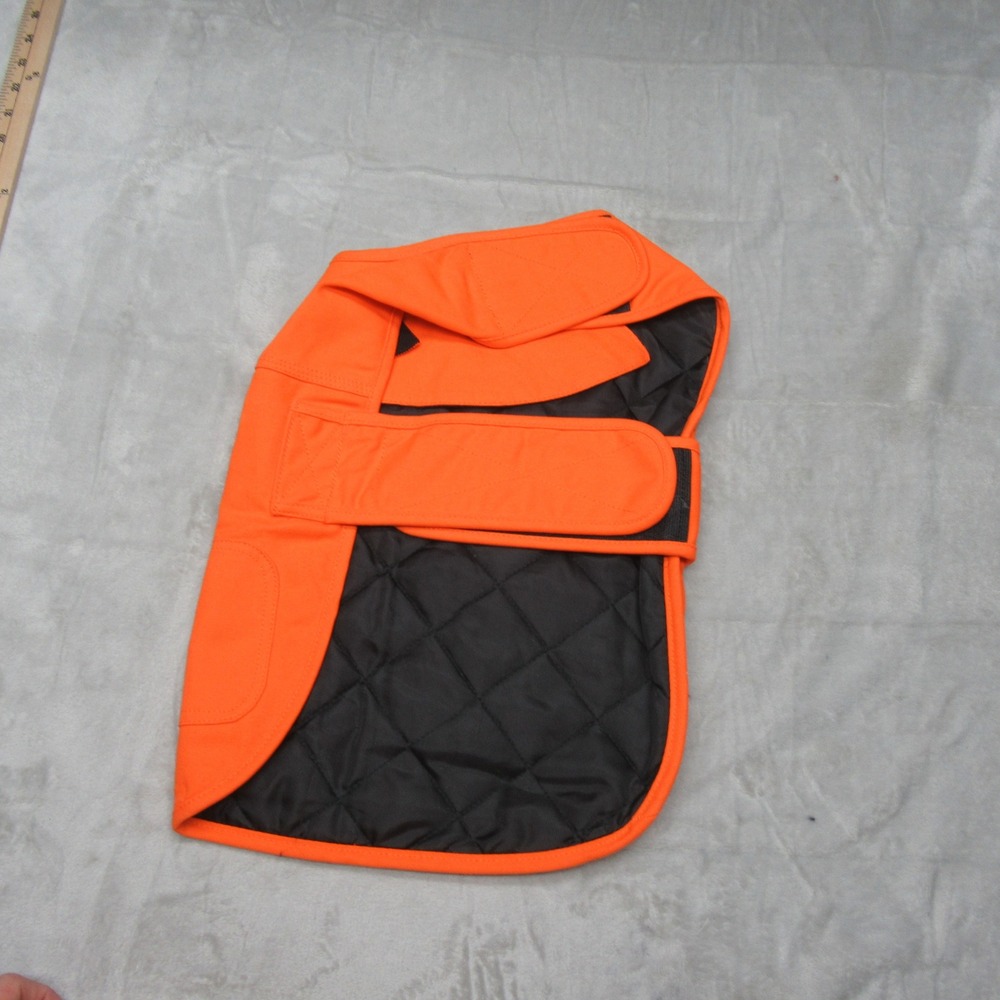 Carhartt Chore Coat Dog 1 Size Orange Insulated Firm Duck Canvas Rain Wind Warm - Picture 2 of 9
